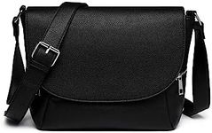 VNFIOEI Men's Crossbody Bag, Travel Shoulder Bag for Office, Adjustable Shoulder Strap Crossbody Bag,black