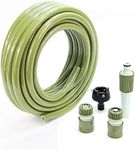 3-Layer 1/2"Garden Hose Set Water Pipe,Farm,Yard outdoor 12mm x 10m