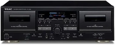 TEAC W-1200B Dual Cassette Deck wit