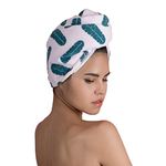 Coco & Eve Hair Towel Wrap. Microfiber Hair Turban for All Hair Types