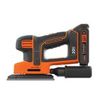 BLACK+DECKER 20V MAX* Cordless Detail Sander with Battery and Charger (BDCMS20C)