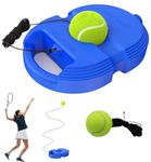 SHOPPIE Self Tennis Practice Ball with String Cricket Trainer Rebound Ball with Rope Fill Sand or Water (Multicolor)