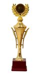 Be Win Winner Golden Fiber Leaf Trophy for Sports, Event & Functions