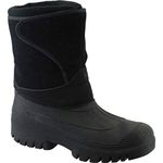 Savage Island Thermal Lined Insulated Snow Rain Muck Waterproof Boots Black