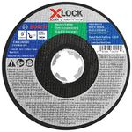 Bosch CWX1M500 5 in. x 1/16 in. X-Lock Arbor Type 1A (ISO 41) 24 Grit Masonry Cutting Abrasive Wheel