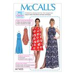 Mccall's Patterns 7405 Y,Misses Dresses and Belt, Sizes XS-S-M, Tissue, Multi-Colour, 17x0.5x0.07 cm