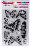 Stampendous 4X6-SSC-028 Perfectly Clear Stamps, 4-Inch-by-6-Inch Sheet, Butterflies