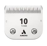 Andis Ultraedge Detachable Clipper Blade Easy Detach and Reattach Settings Ensure The Blade Stays Secure Fits All Andis Detachable Blade Clippers – Size 10, Men