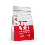 PhD Nutrition Diet Whey Low Calorie Protein Powder, Low Carb, High Protein Lean Matrix, Strawberry Milkshake Diet Whey Protein Powder, High Protein, 32 Servings Per 800g