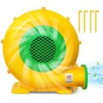 750W Bounce House Blower, Air Blower, Powerful Bouncy Castle Pump Fan, Inflatable Bouncer Blower Commercial Air Blower Pump Fan for Inflatable Bouncy Castle, Jumper, Water Slide, Inflatable Arch