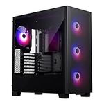 Phanteks XT Pro Ultra ATX Case Tempered Glass Window, Black