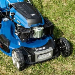 Hyundai 22" Electric Start Lawnmower – Push Mower for Large Lawns