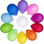 Winky Balloons Assorted Color 30 CM 100 Pcs Premium Quality Latex for Birthday Party Decoration