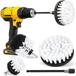 Soft White Drill Brush Attachment S