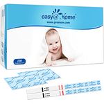 Easy@Home 100 Pack Ovulation Test Strips - Reliable Ovulation Predictor Kits & Accurate Fertility Tests - Powered by Premom Ovulation Tracker APP | 100 LH Tests