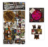 Wizards Library - 68pc Double-Sided Library & Terrain Pieces for Starters & Masters Alike - Roleplaying Objects for Dungeons & Dragons - Immersive Map Accessories for DnD 5E,Pathfinder & Warhammer RPG