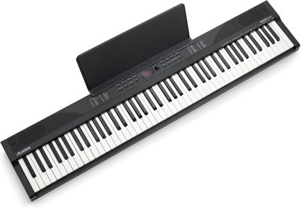 Alesis 88-Key Digital Keyboard Piano – Full-Size Electronic Piano
