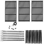 SafBbcue Grill Parts Kit Replacement for Nexgrill 720-0882 720-0882A 720-0882AE 5 Burner Grills 720-0882 Cooking Grates Heat Plates Flame Tamer Burner Tubes