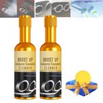 Instant Car Exhaust Handy Cleaner, Catalytic Converter Cleaner Instant Car Exhaust Handy Cleaner, Catalytic Convertor Cleaner for Gas Engines, Car Air Filter Cleaner (2pcs)