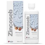 ICF | Zincoseb Dog Shampoo for Itchy Skin Relief Anti Itch + Antifungal + Antibacterial for Dogs & Cats | Made for Pets with Sensitive Skin | 250 ml