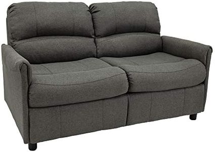 RecPro 60" RV Sleeper Loveseat with Memory Foam