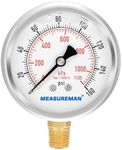 MEASUREMAN 2-1/2inch Dial Size, Oil