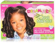 African Pride Dream Kids Olive Miracle Relaxer Kit, Regular