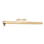 Adonai Hardware 11" Brass Window Casement Stay (Polish Lacquered) (Supplied as 2 Pieces per Pack)