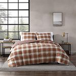 Eddie Bauer Comforter Set, Polyester, Red, King