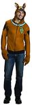 Rubie's Costume Co Men's Scooby Doo Hoodie, Brown, Small