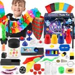 Subtail Magic Kit - Kids Magic Set - Magic Tricks for Kids with Instructions Manual - Kids Toys | Kids Games | Family Games for Beginner - Boys Girls Toys Ages 6 7 8 9 10 11 12