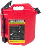 Surecan CRSUR5G1 Gasoline CAN, 5.0 