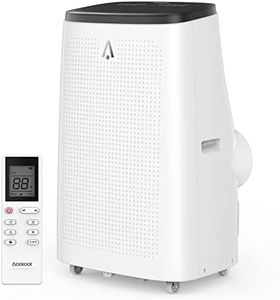 Acekool Portable Air Conditioner 14,000 BTU 3-IN-1 Quiet AC Unit with Remote Control, Built-in Dehumidifier, Fan, Auto, Sleep Modes, Cools Room up to 750 sq. ft, Exhaust Hose & Window Kit, 24H Timer