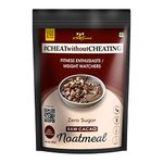 Kilobeaters Noatmeal, Low Carb Breakfast Cereals With High Protein, No Oats, No Added Sugar, Diet Food, Raw Cacao (400 gm) Pack of 1