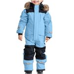 Snow Suit for Kids Girls Boys Ski Suits Jackets Toddler Waterproof One Piece Snowsuits Toddler Winter Outdoor Coat