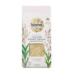 Biona Organic Short Grain Italian Brown Rice 500g (Pack of 6)