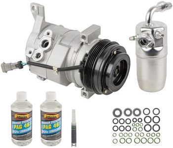 AC Compressor & A/C Repair Kit For Chevy Tahoe Suburban Avalanche GMC Yukon Sierra Cadillac Escalade w/Rear AC - BuyAutoParts 60-80479RK New