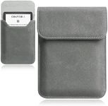 T Tersely Sleeve Case for 7" Kindle Paperwhite and Kindle Colorsoft Signature Edition (2024 Released), 6.8" Kindle Paperwhite 2021, Lightweight, Portable, Protective Pouch Bag for Kindle, Grey