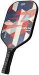 2024 SLK Helix Pro Pickleball Paddle | Carbon Fiber & Fiberglass Hybrid Face | Thermoformed Carbon Fiber Core | Unmatched Control | Patriot