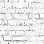 RoomMates RMK11237WP White Brick Pe