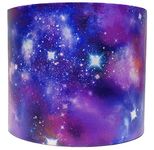 Space Lampshade Ceiling Light Shade Glitter Detail Galaxy Nebula Rocket Spaceman Spaceship Planet Boys Girls Bedroom Accessories Nursery Gifts