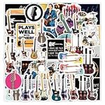 Guitars Stickers |50 Pcs Music Wate