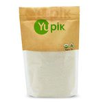 Yupik Organic Desiccated Coconut, Fine, 450 g, Non-GMO, Vegan, Gluten-Free, Kosher, Finely Ground, Unsweetened, No Added Sugar, Oil-Free, Source of Fiber, Healthy Snacks, Ideal for Baking & Topping