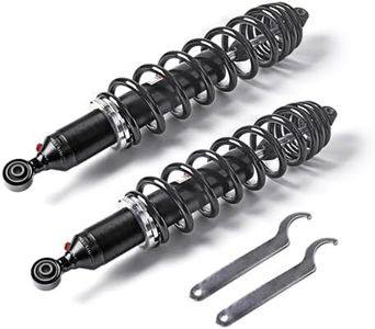 KLV Rear Left Right ATV Shock Absorber Twin Tube Compatible with 2011-2020 Can-Am Commander 800 1000 Gas-Powered Dual-Rate Spring 706000615 Rear Shock 2 pcs