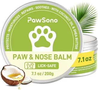 (7.1 oz /200 g) Lick-Safe Dog Paw & Nose Balm | All-Natural Moisturizer & Soother for Dry, Cracked Pads & Snout| Cat Wax & Cream, Nose Butter for frenchies| Horse Hoof Care