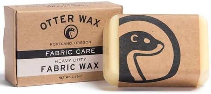 Otter Wax Fabric Wax Bar | Regular Bar | Durable Rain Protection | Made in the USA | Waterproof Canvas, Shoes, Hats, Jacket, Bags, Outdoor Gear, Clothing | All-Natural & Effective Beeswax Waterproofer