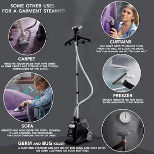 SA BI Garment Steamer 2200W – 3L Large Capacity
