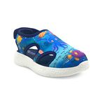 KazarMax Boys & Girls (Unisex) Sea Life Print Multicolor Sandal (Size : 28)