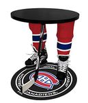 Team Tables Montreal Hockey Table (Black Table Top) with Montreal Puck Mat