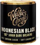 Willie's Cacao - 100% Cacao - 100% Javan Dark Breaking cacao - Caramel notes - 180g x 6 - For cooking, baking, drinks - Vegan & No Added Sugar